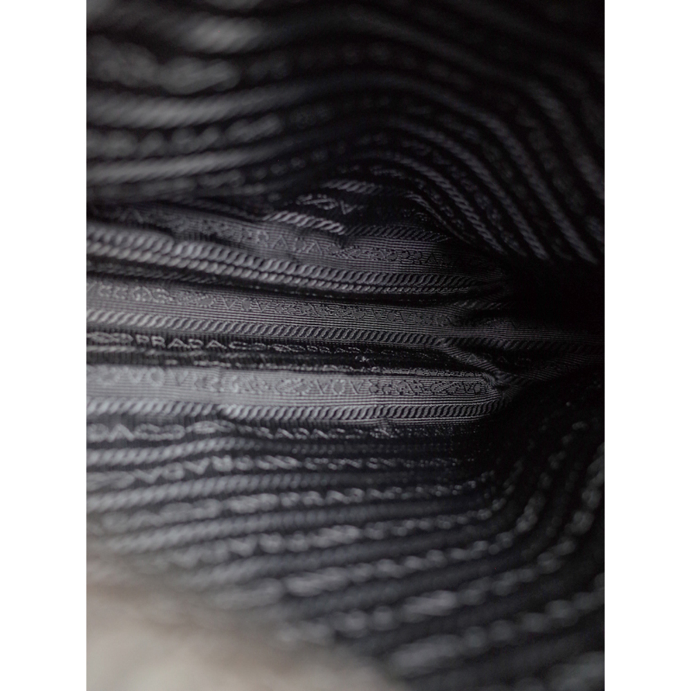 Prada Nylon Crossbody Bag Shoulder Bag Black - Picture 8 of 8